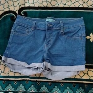Blue Denim Women's Shorts